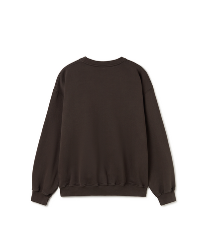 600 GSM 'Chocolate' Crewneck
