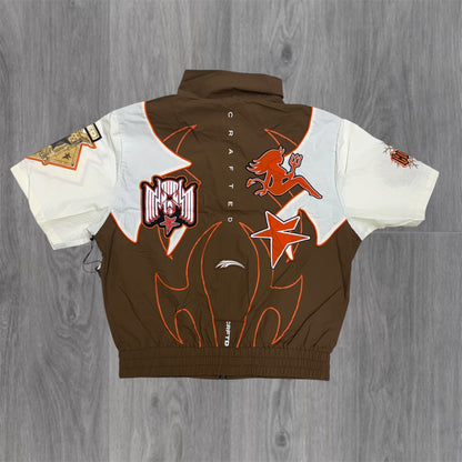 Crafted - WindBreaker Short Set - Brown 575 576
