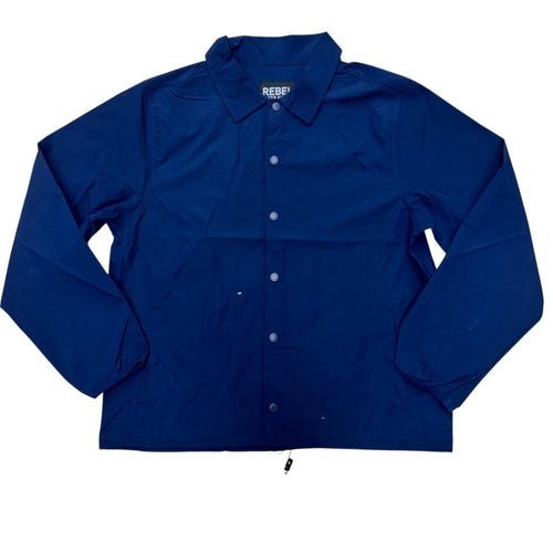 Rebel - NYLON COACH JACKET - NAVY - 100 525