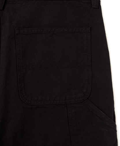 'Jet Black' Double Knee Pants