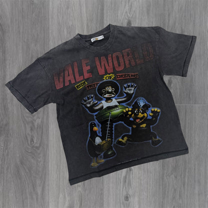 Valley Happy Tee - Black