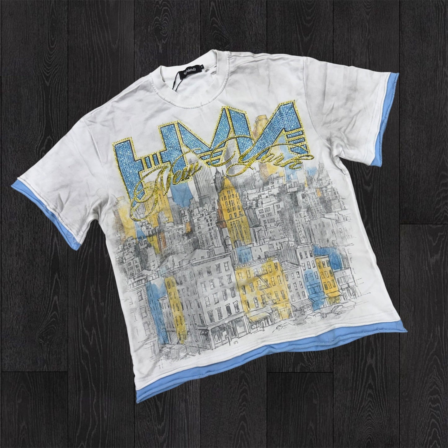 Harmony - NYC LIFE Tee - White