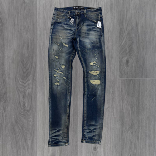 Valabasas - Leader Slim Fit Denim -Dark Blue washed - 1045