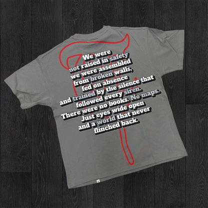TRNCHS - Raised in Ruin Tee - Grey 2521
