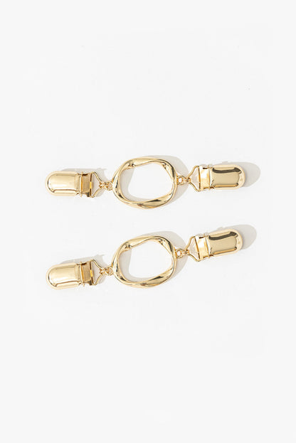 Gold Fashion Adjustment Clip 2 Pack