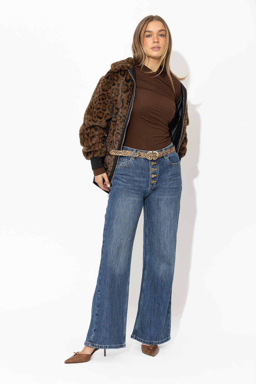 Chocolate Tencel Livvie Top