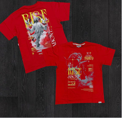 UNDRTD - Rise Above T-shirt - Red - 6100 A
