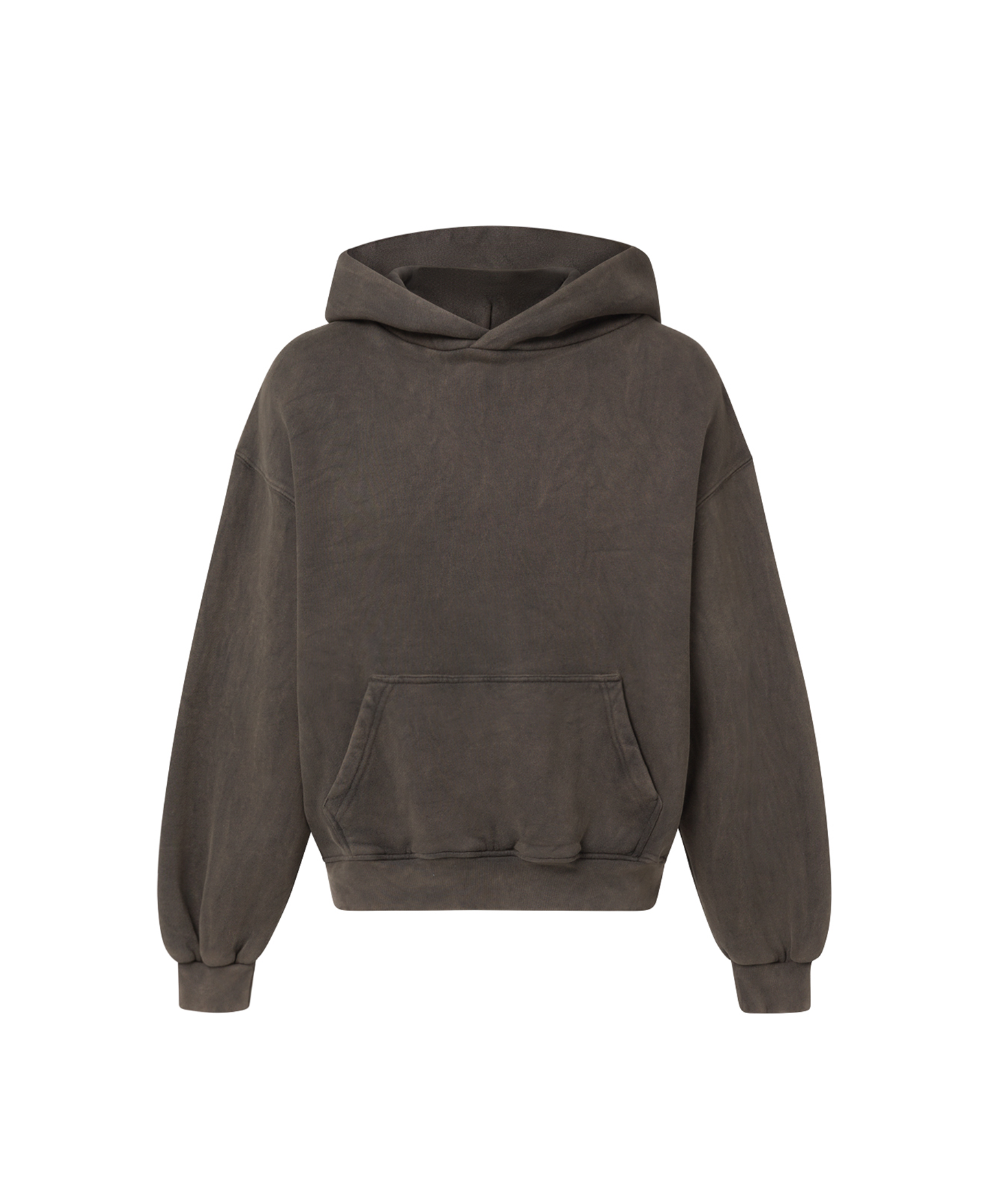 450 GSM 'Vintage Dark Brown' Hoodie