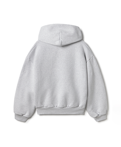 750 GSM 'Light Heather Gray' Hoodie