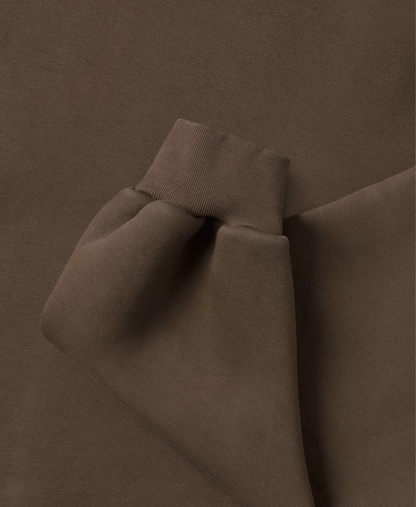 750 GSM 'Mocha Brown' Hoodie