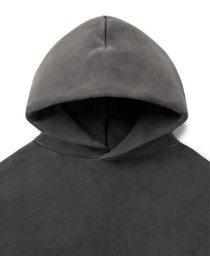 750 GSM 'Vintage Black' Hoodie