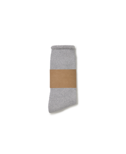Boucle 'Heather Gray' Socks