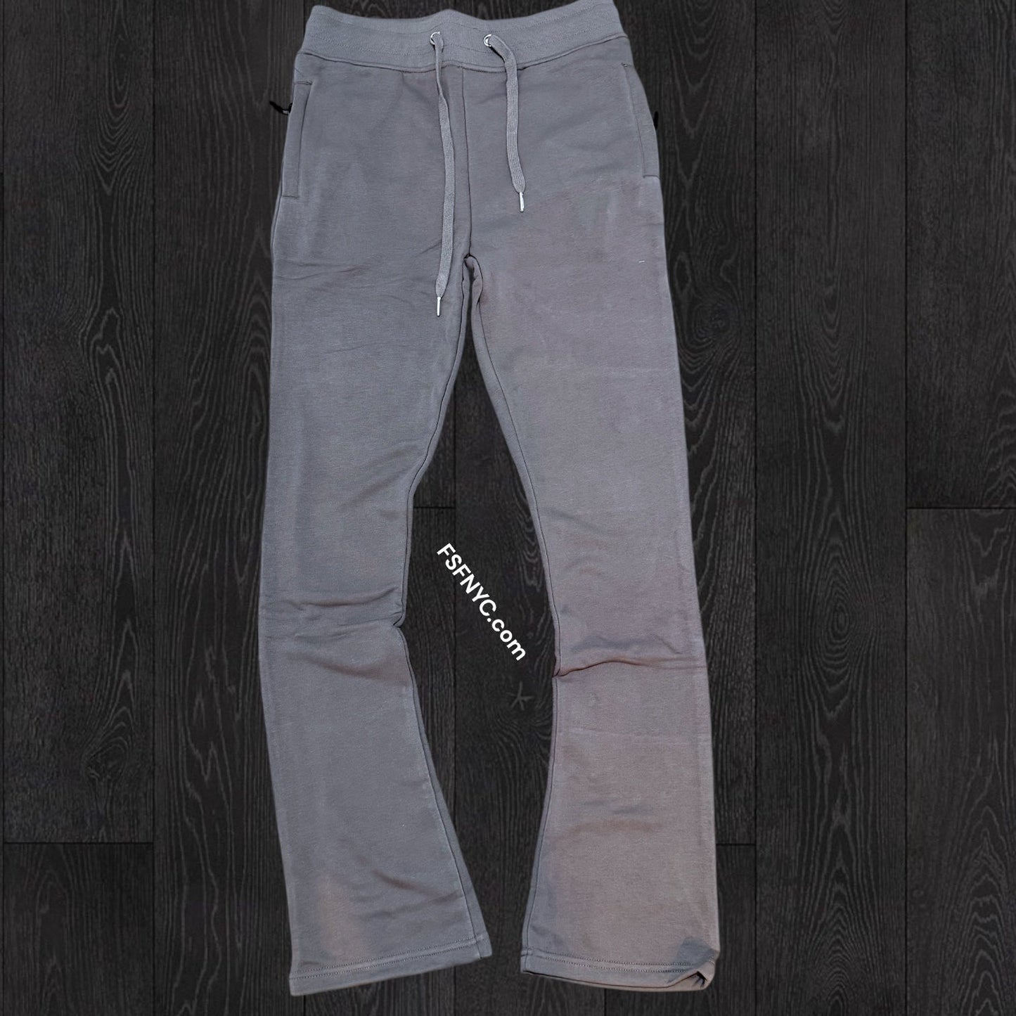 Narr - Sweat Pants Stacked - Steel Grey - P1030