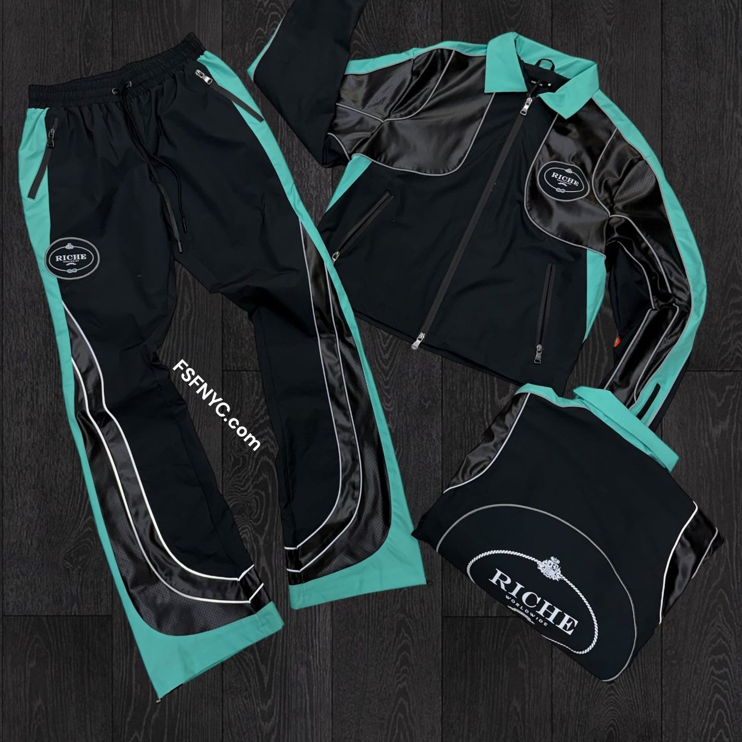VR - FSFNYC Exclusive Stacked Nylon Set - Black - 1852
