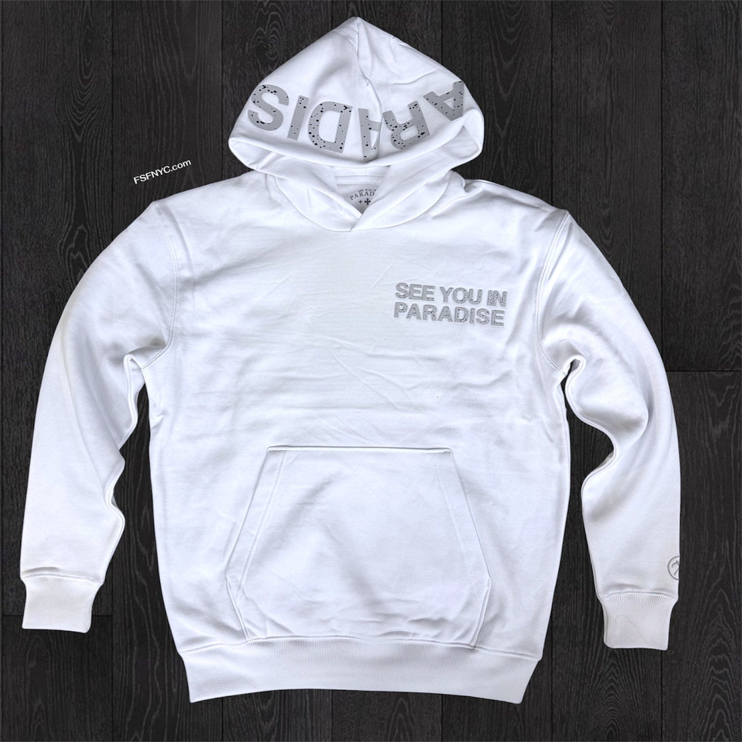 SYP - See You In Paradise Hoodie - White - 8808
