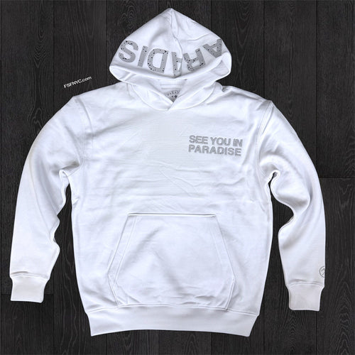 SYP - See You In Paradise Hoodie - White - 8808