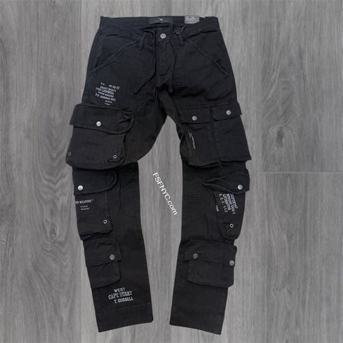 JC - Utility Slim Fit Cargo - Black - 5683M