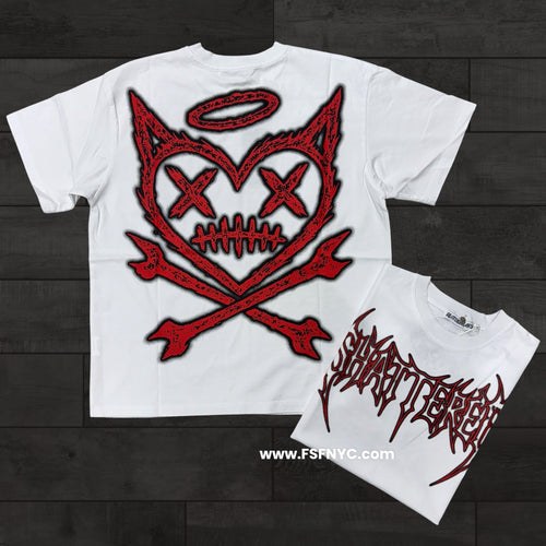 Shattered- The Logo T-shirt - White