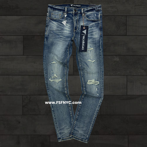 Valabasas - Scrimitar Skinny Jeans - Dark Blue Wash - 1056