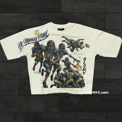 Roku - GRAVEYARD Tee - Eggshell 2075