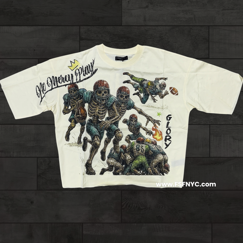 Roku - GRAVEYARD Tee - Eggshell 2075