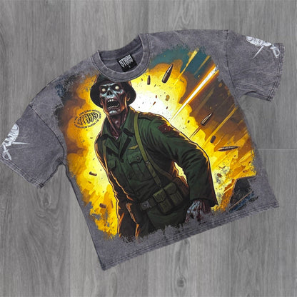 Stray - Apocalypse T-shirt - Charcoal- 1753