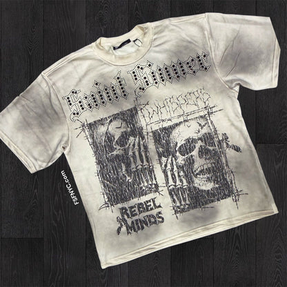 Whispers Crystal T-shirt - Cream - 11129