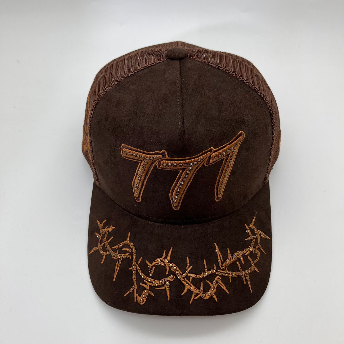 Hudson - “Chains” 777 Trucker hat - Brown V2