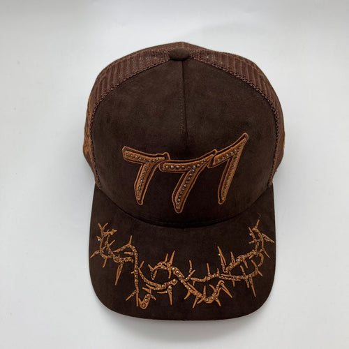 Hudson - “Chains” 777 Trucker hat - Brown V2