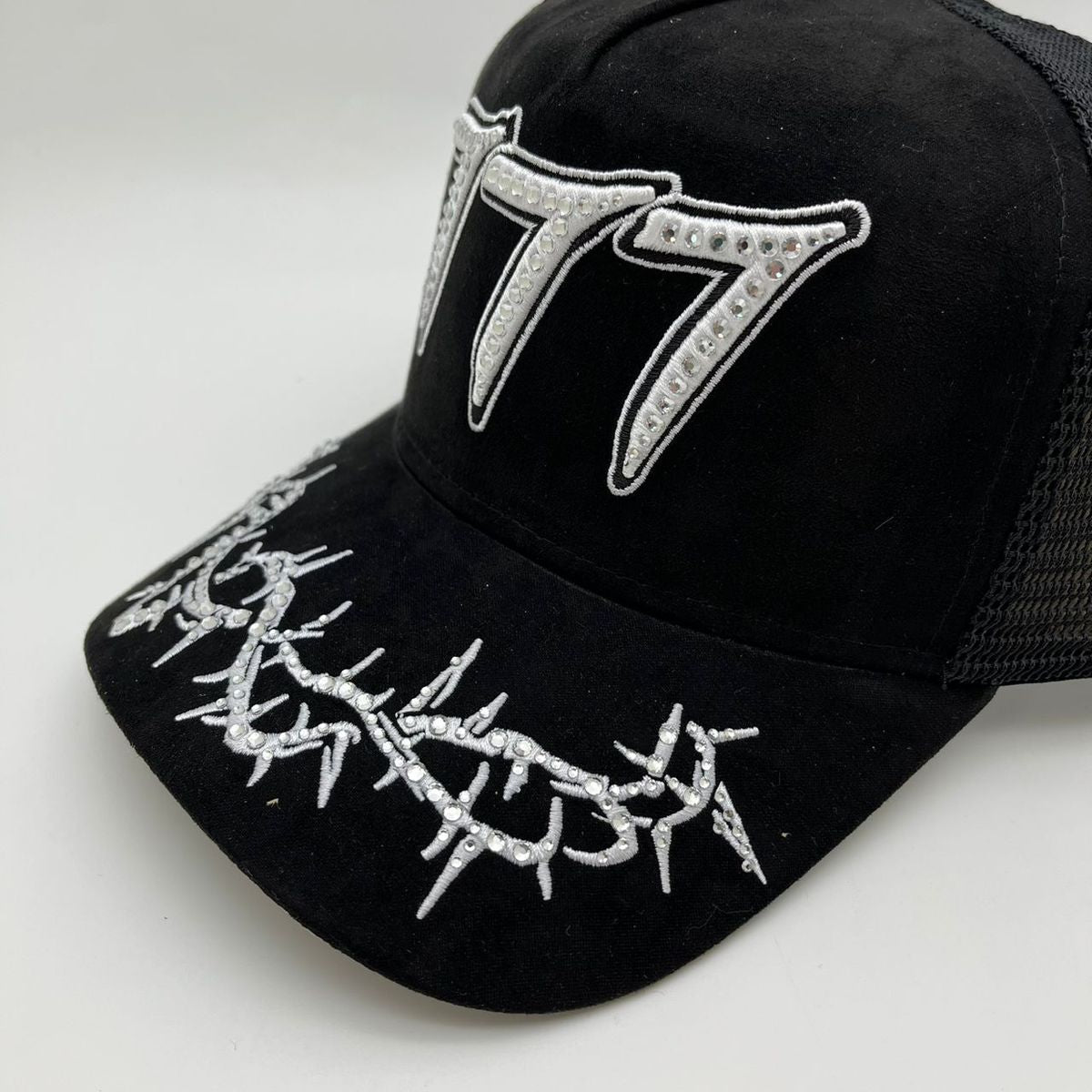 Hudson - “Chains” 777 Trucker hat - Black/White V2