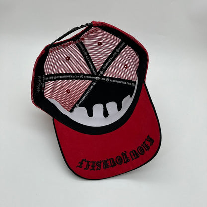 Hudson - “Stars” 777Trucker hat - RED V1