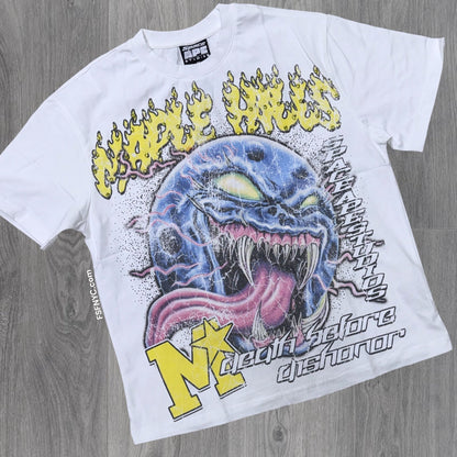 Space - No Dishonor T-shirt - White - TS09 -