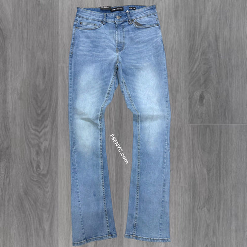 NARR - Stacked Fit Plain Denim - sky O Light Blue - 80445 (BlackLight)