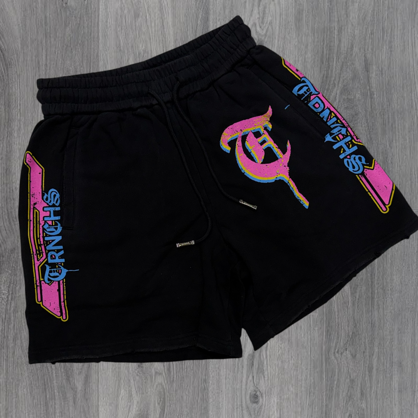 TRNCHS - Tactical Sweat shorts - Black - 04
