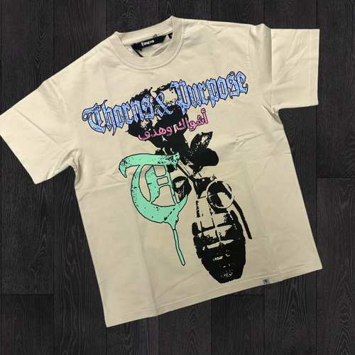 Trnchs - Rise T-Shirt - Lt Beige