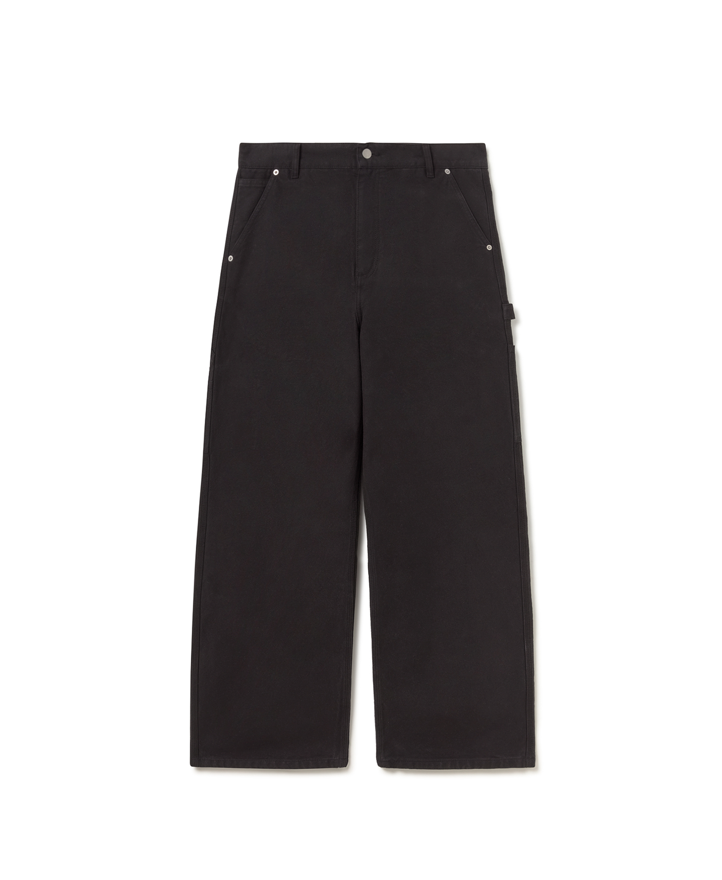 'Jet Black' Carpenter Pants