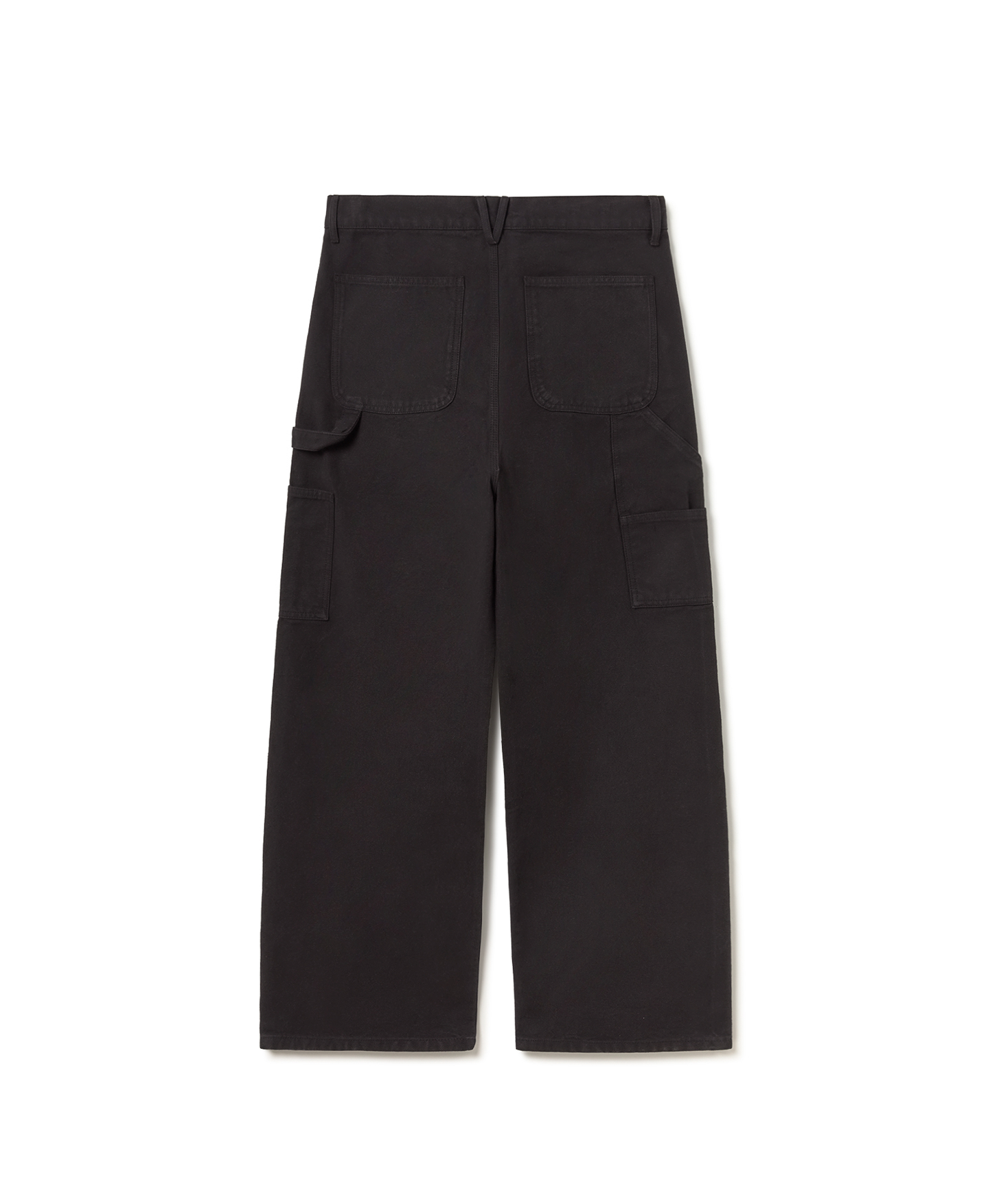 'Jet Black' Carpenter Pants