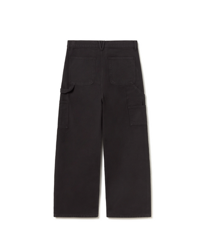 'Jet Black' Carpenter Pants