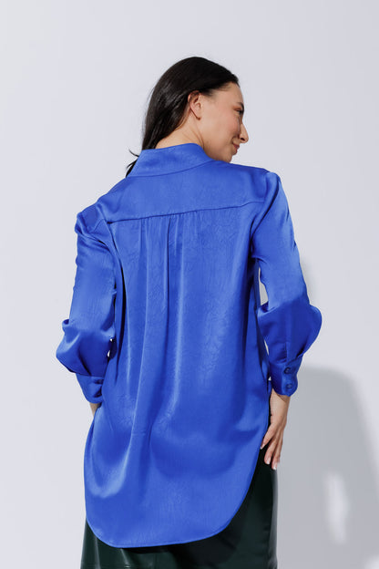 Cobalt Cargo Blogger Shirt