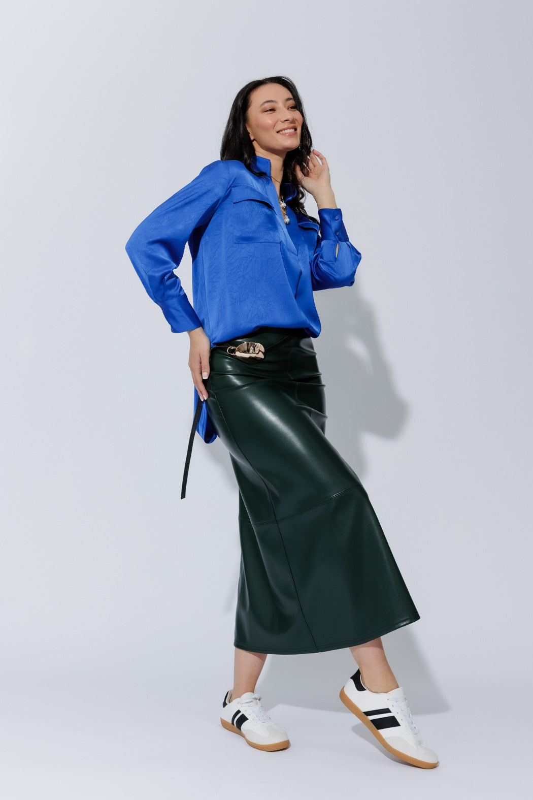 Cobalt Cargo Blogger Shirt