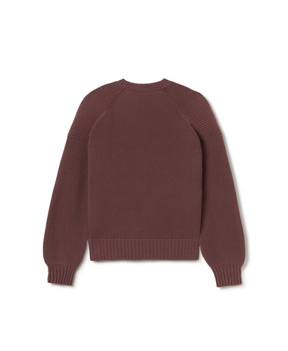 7 Gauge 'Burgundy' Knit