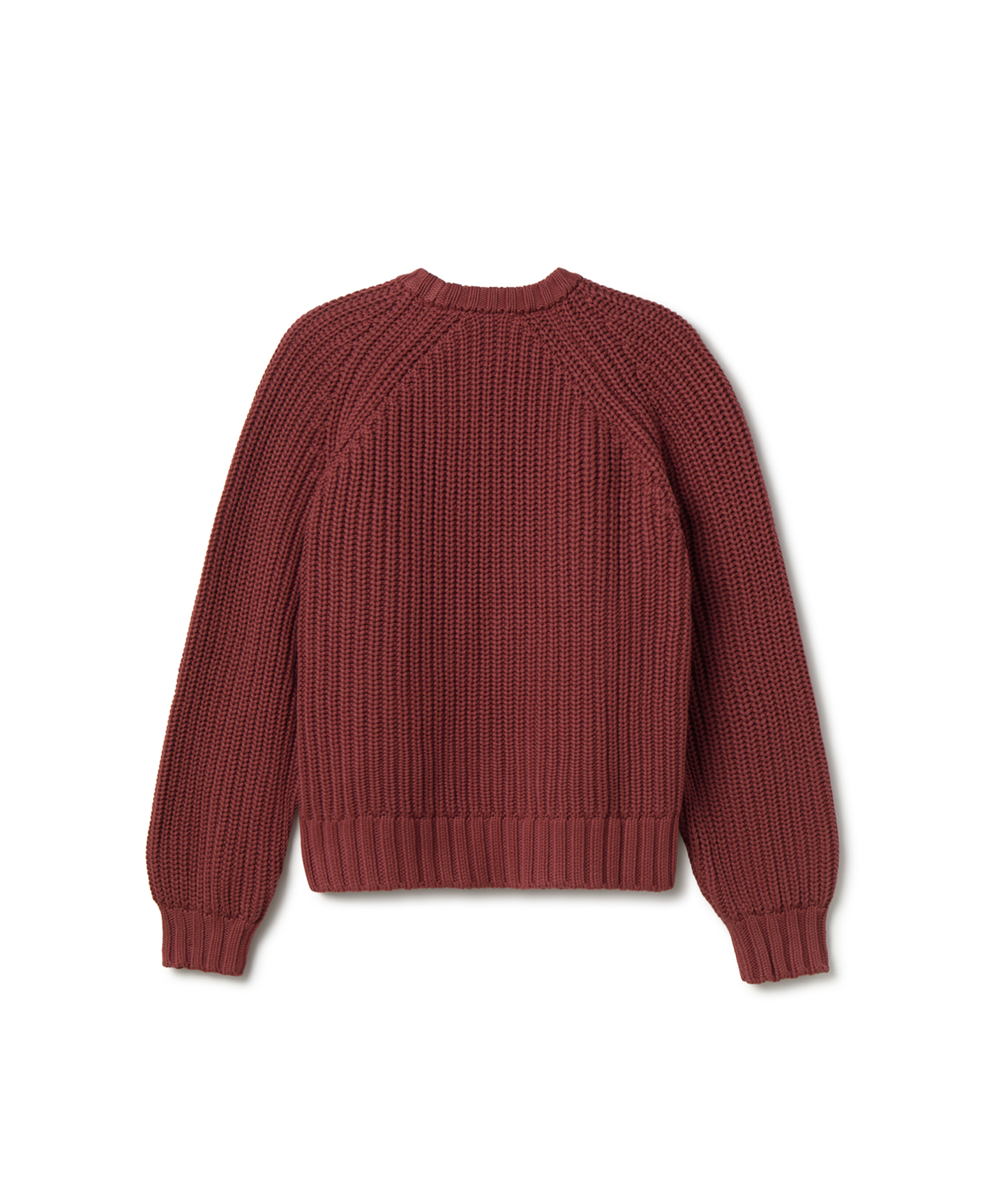 3 Gauge 'Dark Red' Knit
