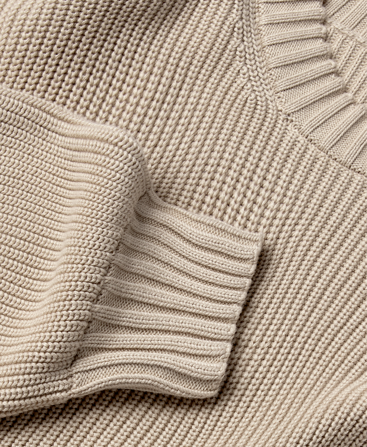 7 Gauge 'Tan' Knit