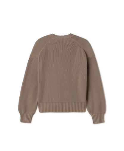 7 Gauge 'Taupe' Knit