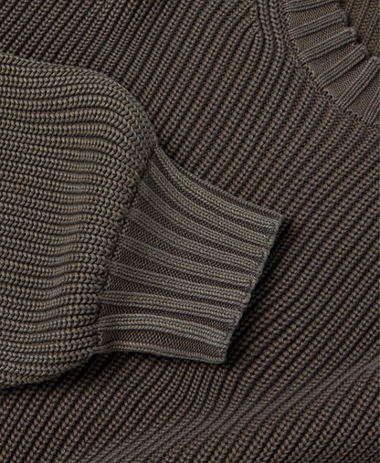 7 Gauge 'Vintage Brown' Knit