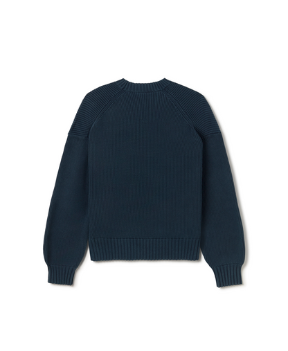 7 Gauge 'Vintage Navy' Knit