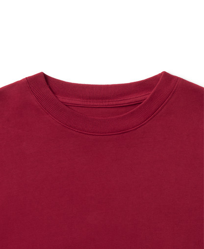 300 GSM 'Dark Red' Longsleeve