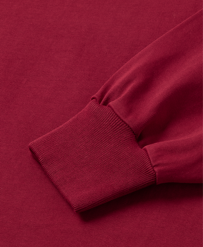 300 GSM 'Dark Red' Longsleeve