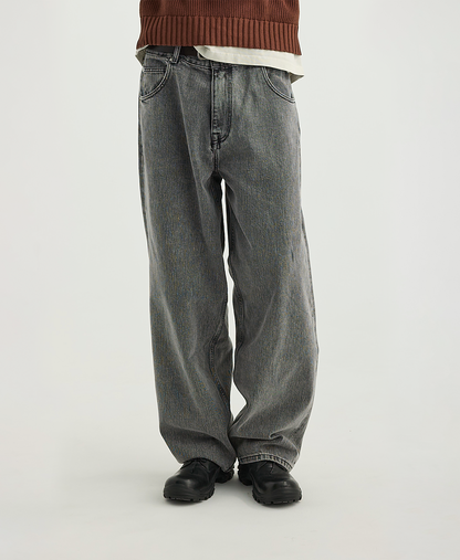14oz 'Gray' Wash Selvedge Denim Jeans