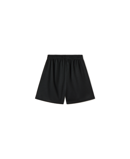 250 GSM 'Jet Black' Mesh Shorts